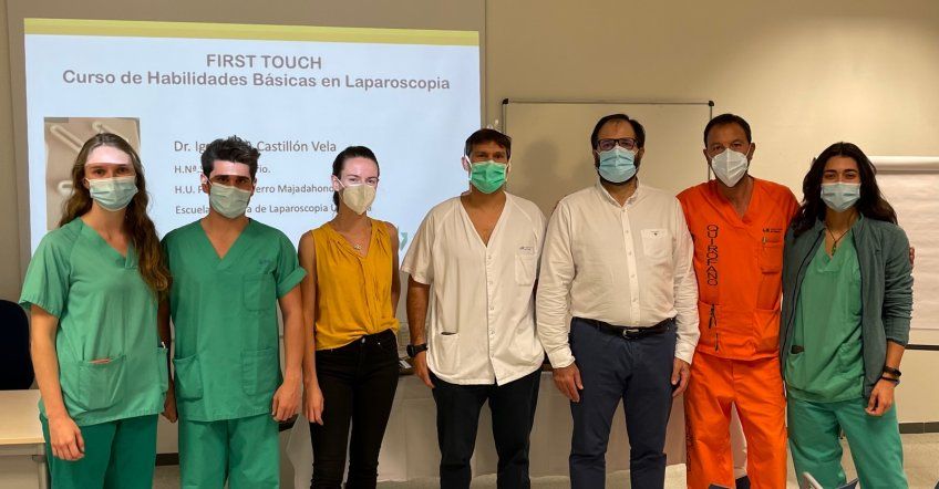 "Curso First Touch: training laparoscopic" 15 de octubre del 2021