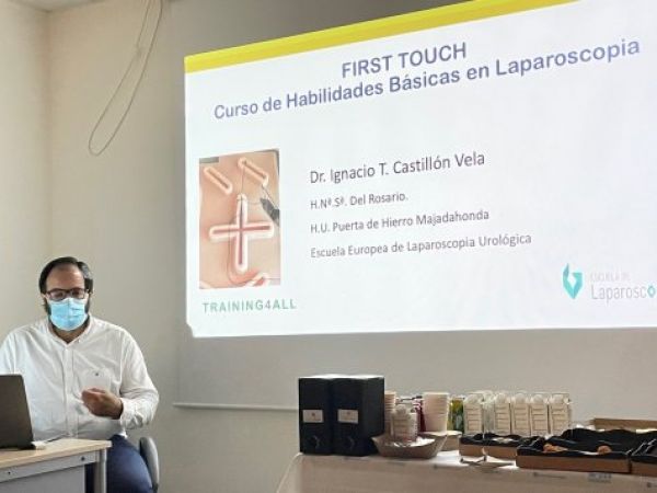 "Curso First Touch: training laparoscopic" 15 de octubre del 2021